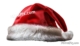 Classic Red Santa Hat on Transparent Background 1