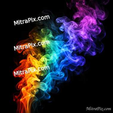 Colorful Smoke Swirl