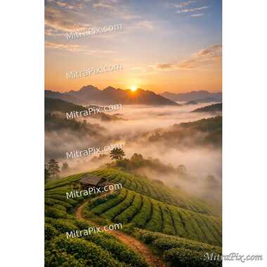 Misty Tea Plantation