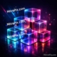 Neon Glass Cubes