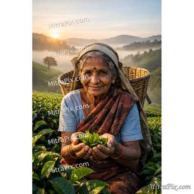Tea Picker Portrait